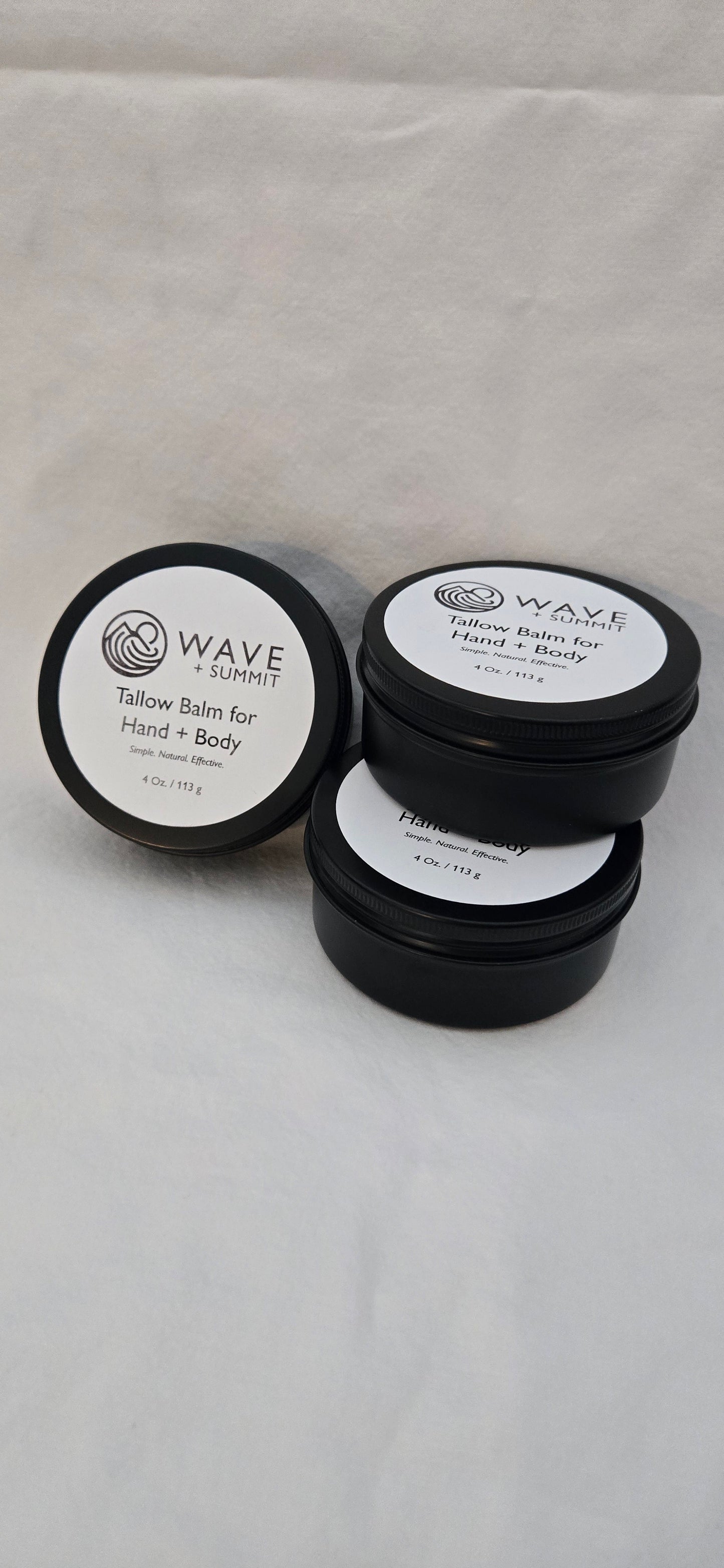 Tallow Hand + Body Balm - 4 ounce - Fragrance Free