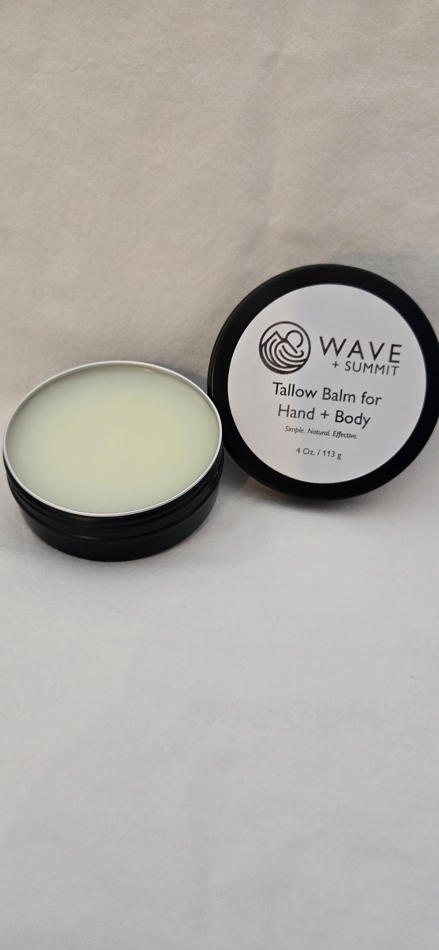 Tallow Hand + Body Balm - 4 ounce - Fragrance Free