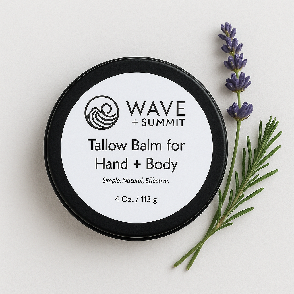 Wave + Summit 4 oz. Tallow Balm - Forest Lavender